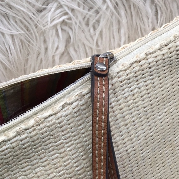 Fossil Beige Tweed Shoulder Bag - Picture 10 of 11